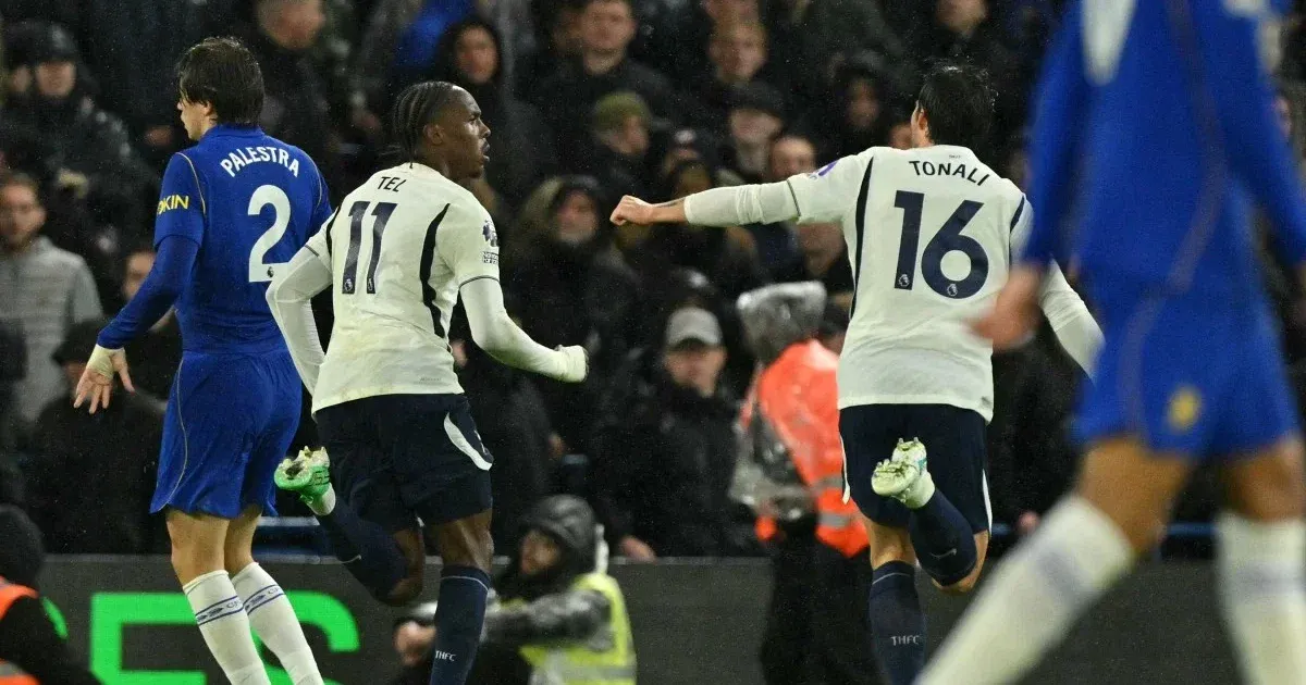 Tottenham End 36-Year Stamford Bridge Curse in 2-0 Win Over Chelsea